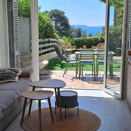 Apartment Rez-de-jardin, Vue Mer,