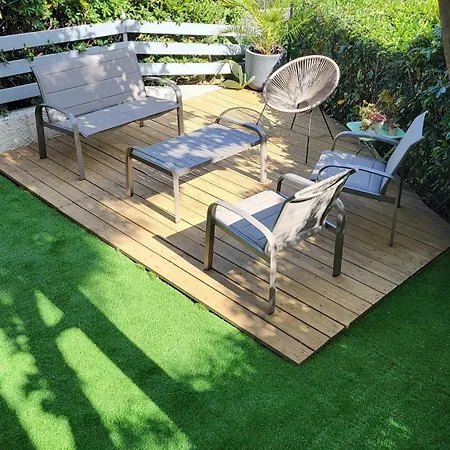 Daire Rez-de-jardin, Vue Mer, *