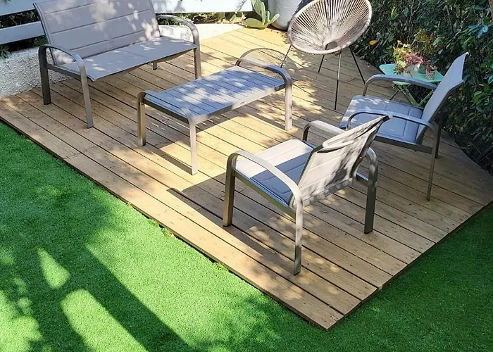 Lägenhet Rez-de-jardin, Vue Mer, *